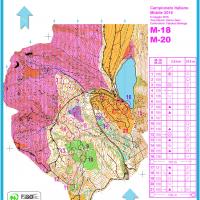 Campionato italiano middle 2016 - Mappe di gara