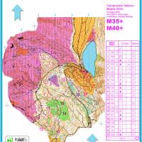 Campionato italiano middle 2016 - Mappe di gara