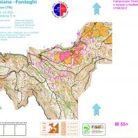 Gare a Valpiana 2017 - Mappe di gara staffetta